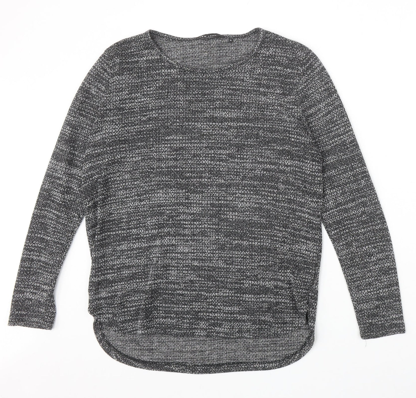 Womens UK Size 10 New Look Black Pullover Jumper