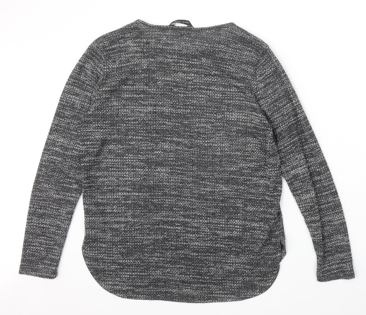 Womens UK Size 10 New Look Black Pullover Jumper