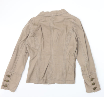Womens UK Size 10 Dorothy Perkins Brown Jacket