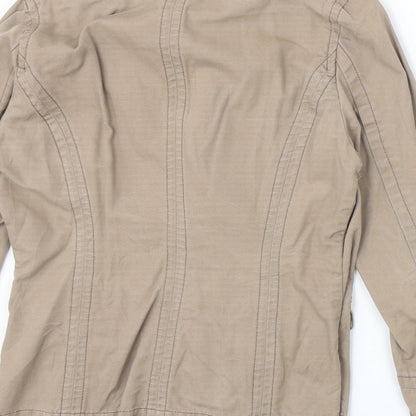 Womens UK Size 10 Dorothy Perkins Brown Jacket