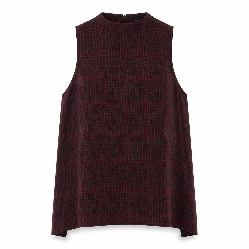 Womens UK Size 10 Topshop Purple Tunic Tank