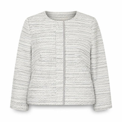 Next Womens Grey Jacket Coatigan Size 14 Zip