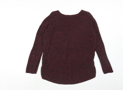 Womens UK Size S H&M Red Pullover Jumper