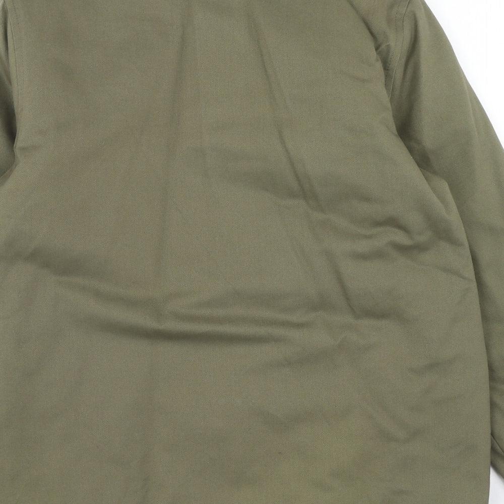 ASOS Mens Green Jacket Size XS Zip