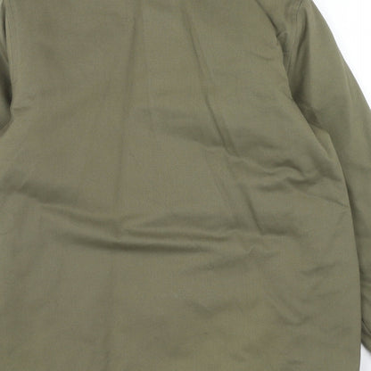 ASOS Mens Green Jacket Size XS Zip