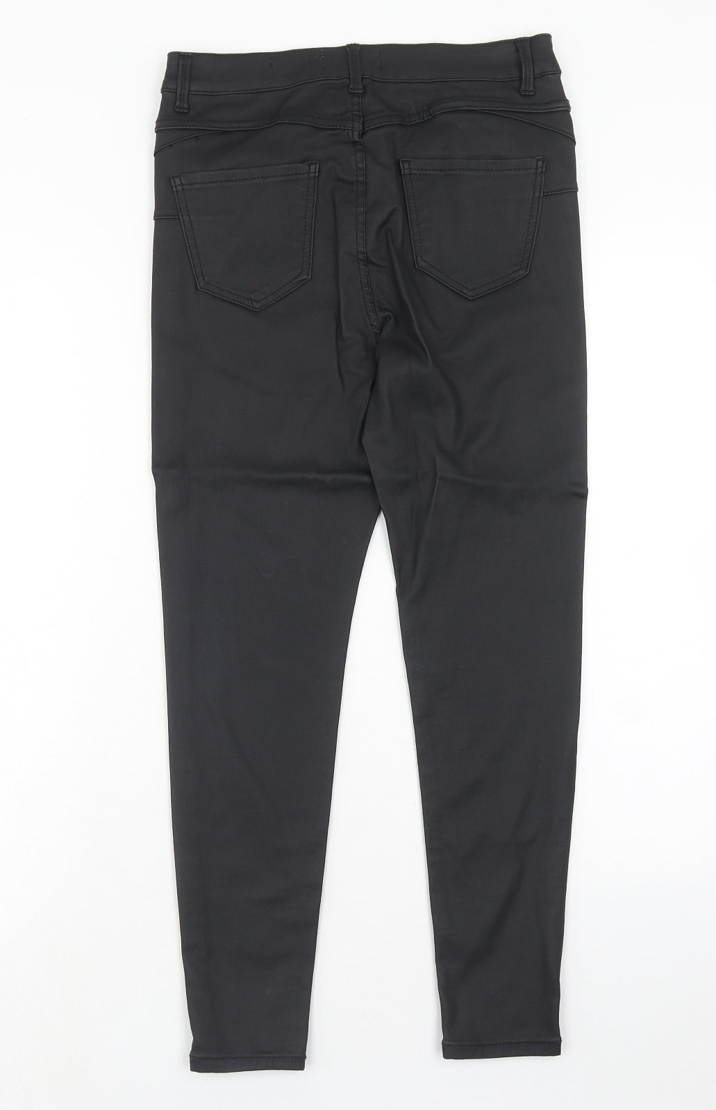 Womens UK Size 12 New Look Regular Fit  Black Trousers