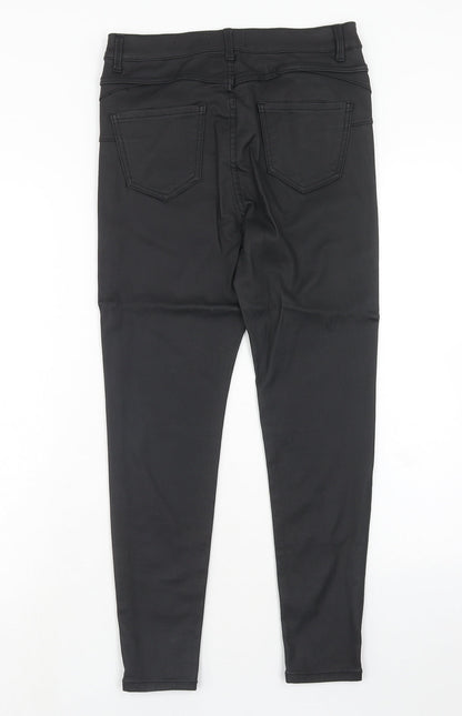 Womens UK Size 12 New Look Regular Fit  Black Trousers