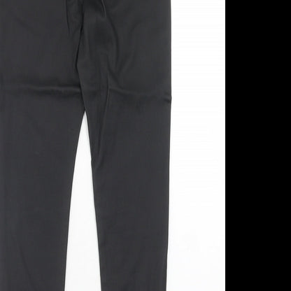 Womens UK Size 12 New Look Regular Fit  Black Trousers