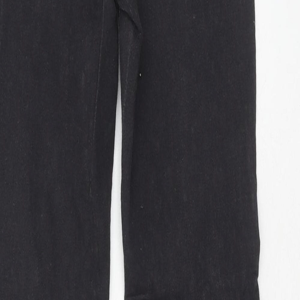 PARISIAN SIGNATURE Womens Black Cotton Skinny Jeans Size 4 Regular Zip