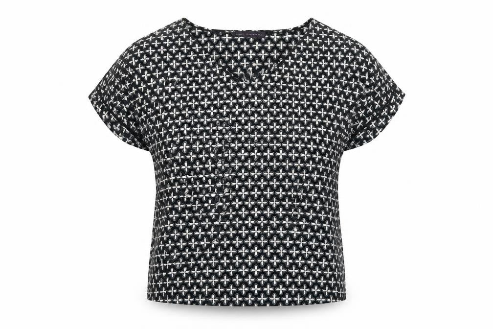 Womens UK Size 10 Marks and Spencer Black Basic Blouse