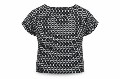 Womens UK Size 10 Marks and Spencer Black Basic Blouse