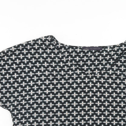 Womens UK Size 10 Marks and Spencer Black Basic Blouse