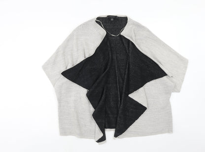 Womens UK Size S Atmosphere Grey Cardigan Jumper
