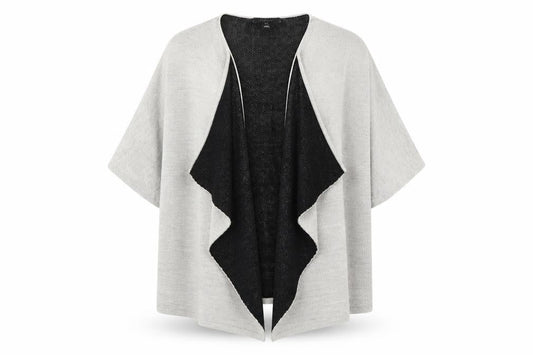 Womens UK Size S Atmosphere Grey Cardigan Jumper