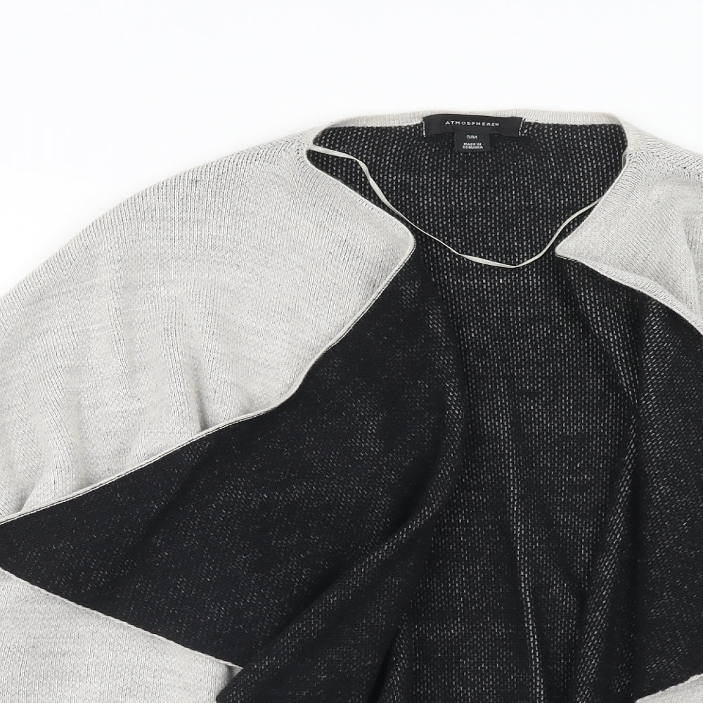 Womens UK Size S Atmosphere Grey Cardigan Jumper