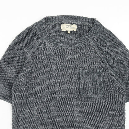 Womens UK Size 10 Papaya Blue Pullover Jumper