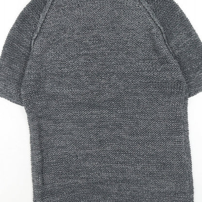 Womens UK Size 10 Papaya Blue Pullover Jumper