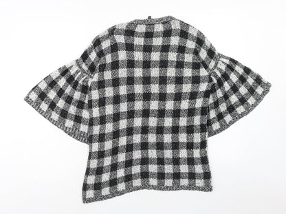 Womens UK Size 6 F&F Black Pullover Jumper