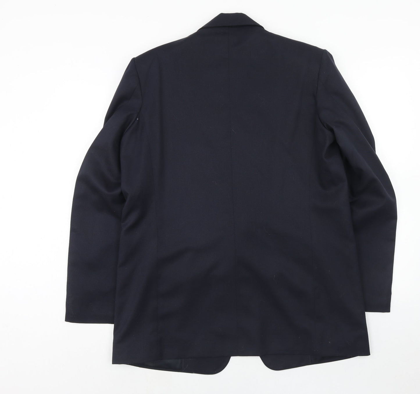 Ran jit Mens Blue Polyester Jacket Blazer Size 42 Regular