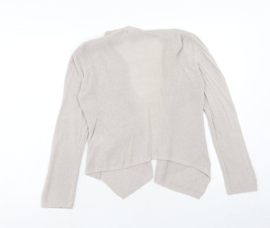 Womens UK Size S H&M Beige Cardigan Jumper