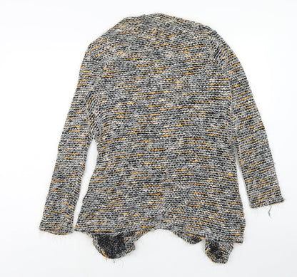 Marina Kaneva Womens Multicoloured V-Neck Cotton Cardigan Jumper Size 14