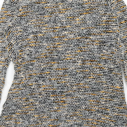 Marina Kaneva Womens Multicoloured V-Neck Cotton Cardigan Jumper Size 14