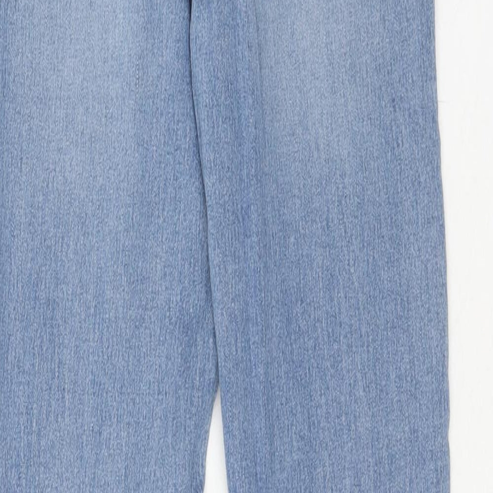 Womens UK Size 28 in H&M Regular Fit Skinny Blue Jeans