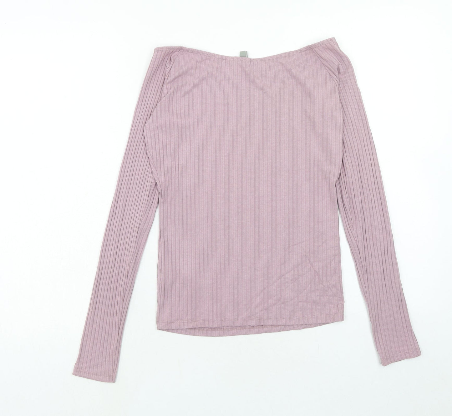 Womens UK Size 12 ASOS Purple Basic T-Shirt