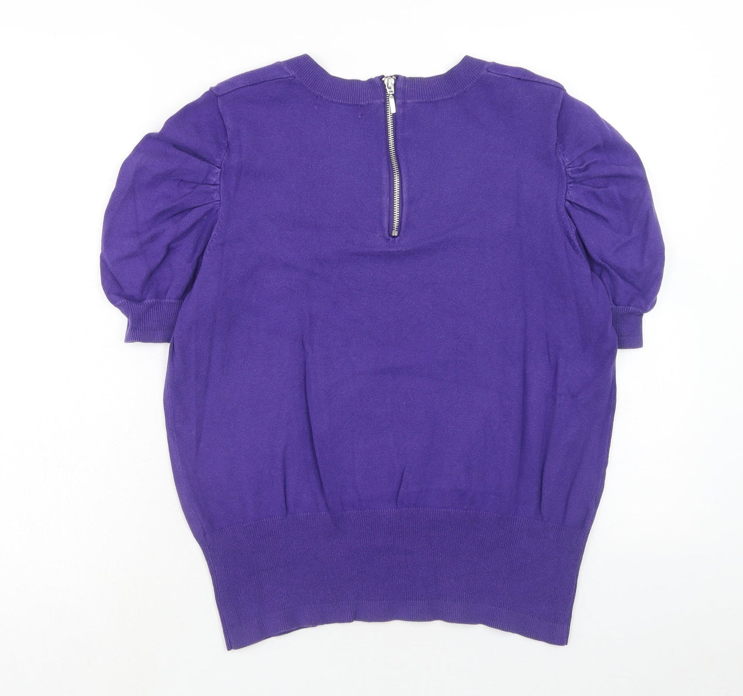 Womens UK Size 12 Debenhams Purple Pullover Jumper