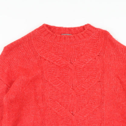 Womens UK Size 12 Principles Red Pullover Jumper