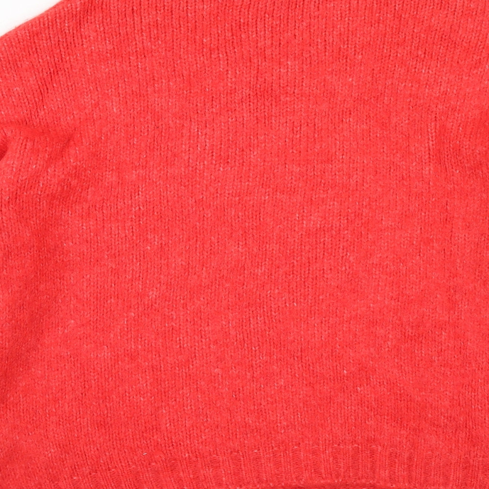 Womens UK Size 12 Principles Red Pullover Jumper