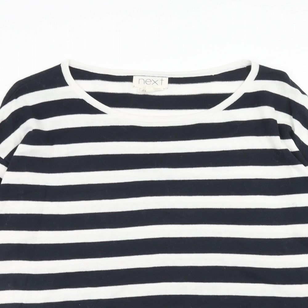Womens UK Size S NEXT Blue Pullover Jumper