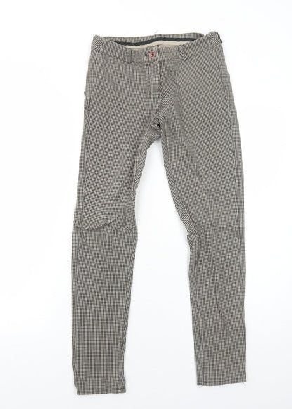 Womens UK Size 8 Preworn Regular Fit  Brown Trousers