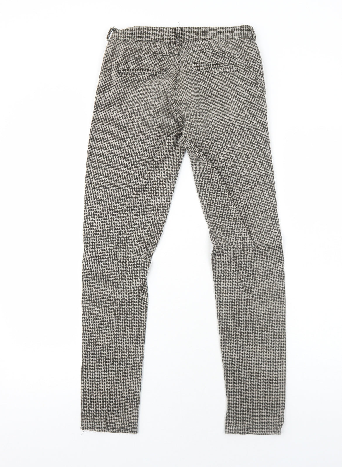 Womens UK Size 8 Preworn Regular Fit  Brown Trousers