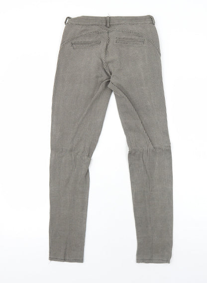 Womens UK Size 8 Preworn Regular Fit  Brown Trousers