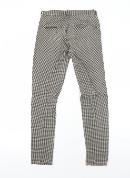 Womens UK Size 8 Preworn Regular Fit  Brown Trousers