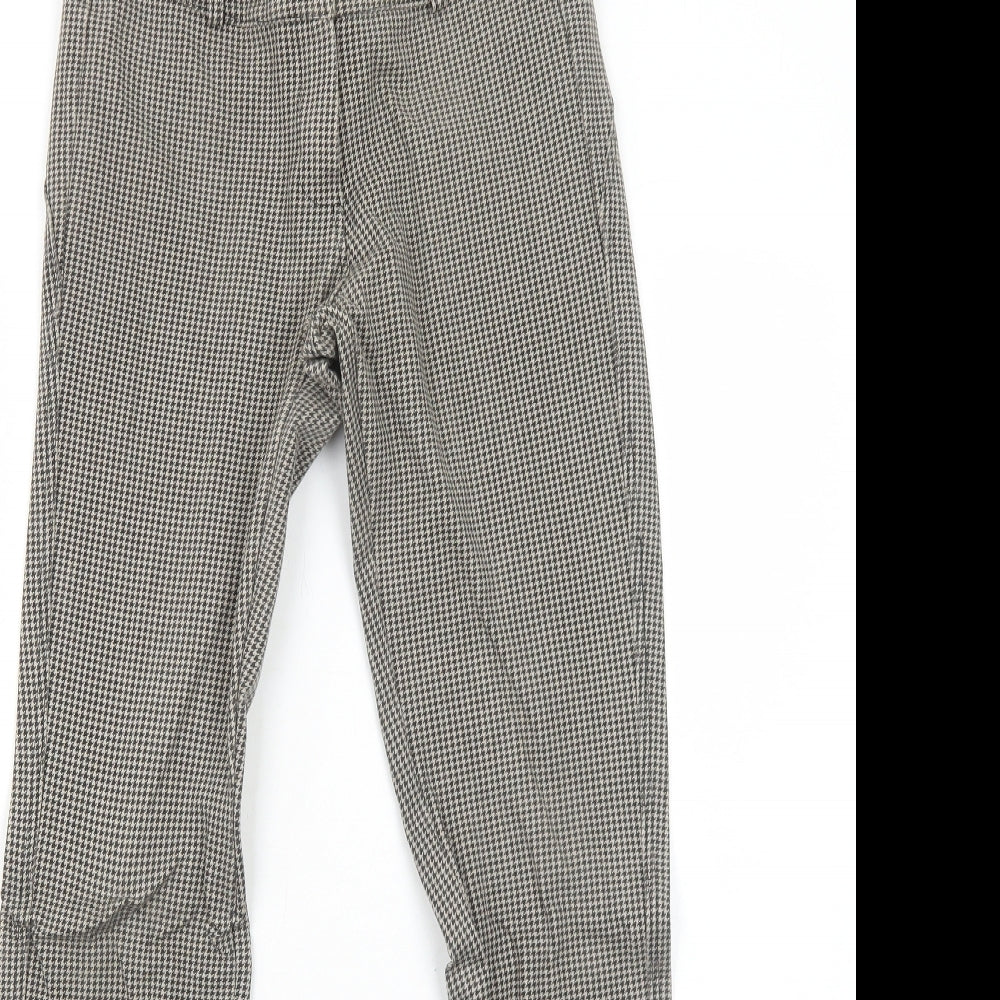 Womens UK Size 8 Preworn Regular Fit  Brown Trousers