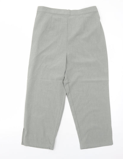 Womens UK Size 16 essence Regular Fit  Green Trousers