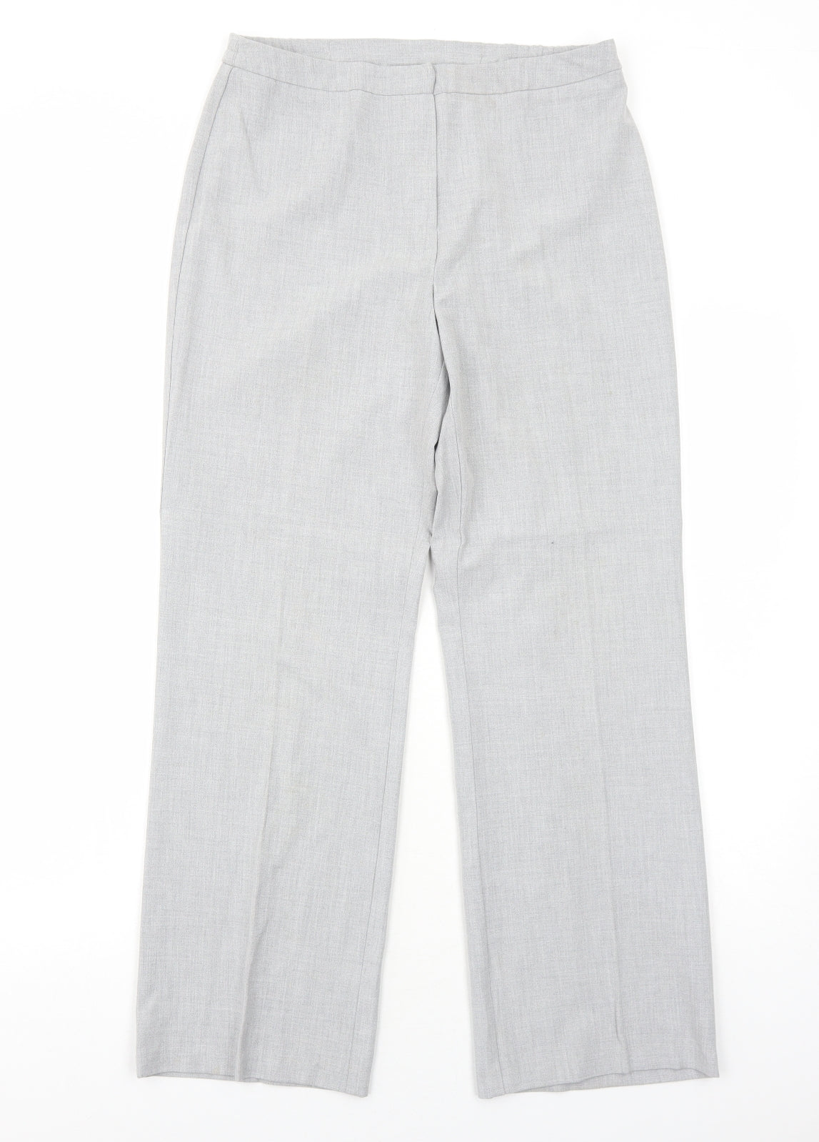 Womens UK Size 12 Essentials Regular Fit  Grey Trousers