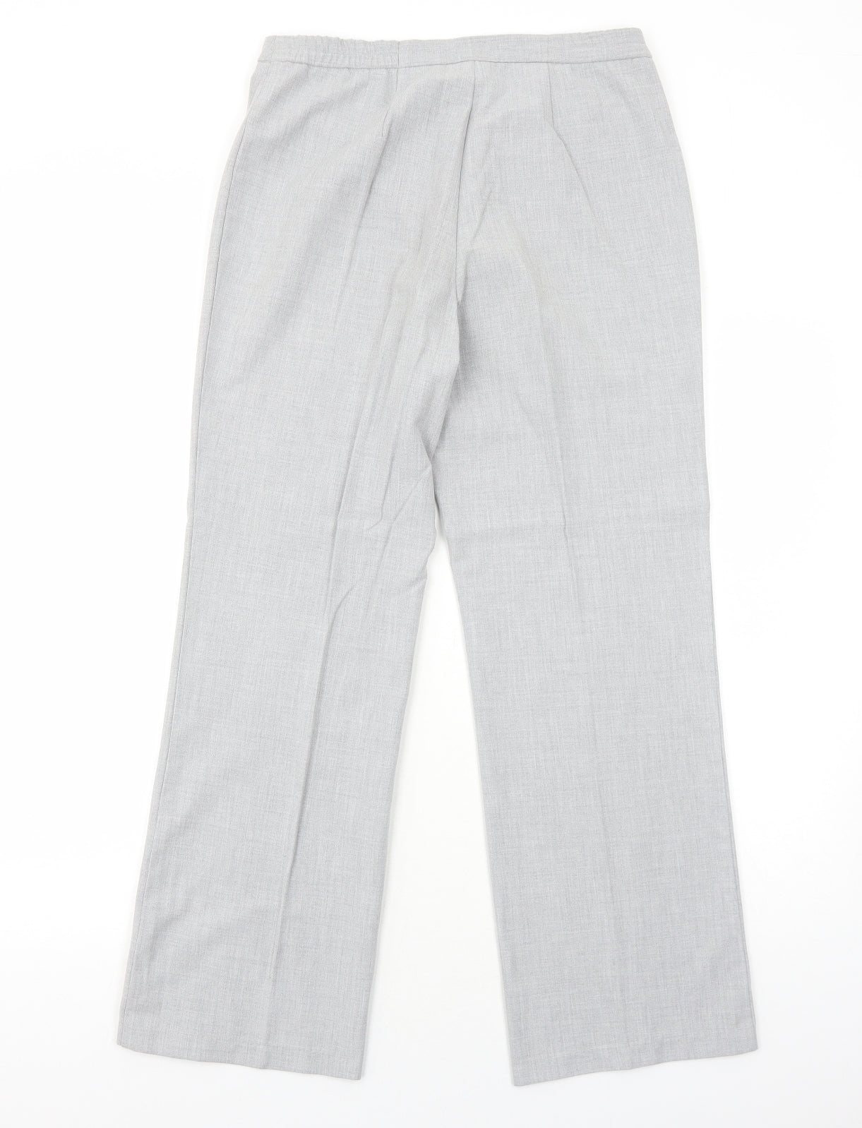 Womens UK Size 12 Essentials Regular Fit  Grey Trousers