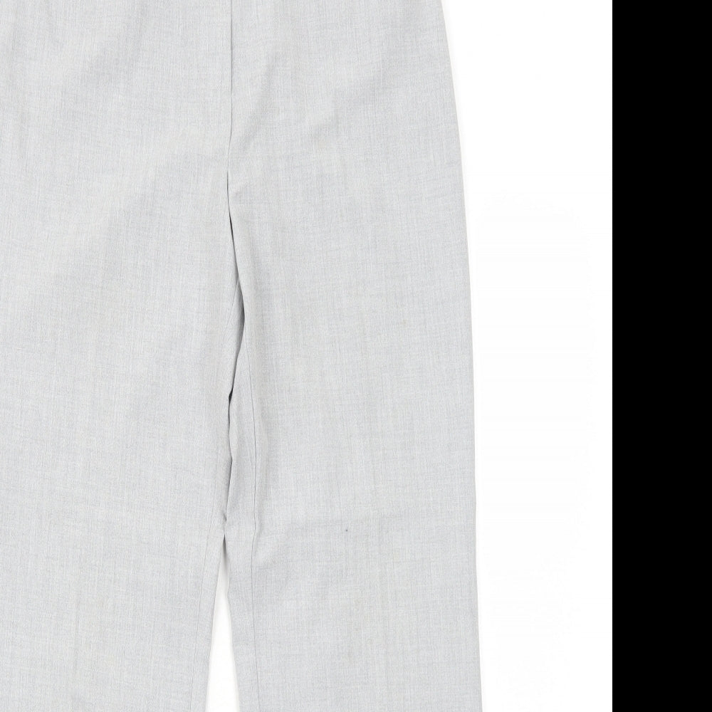 Womens UK Size 12 Essentials Regular Fit  Grey Trousers