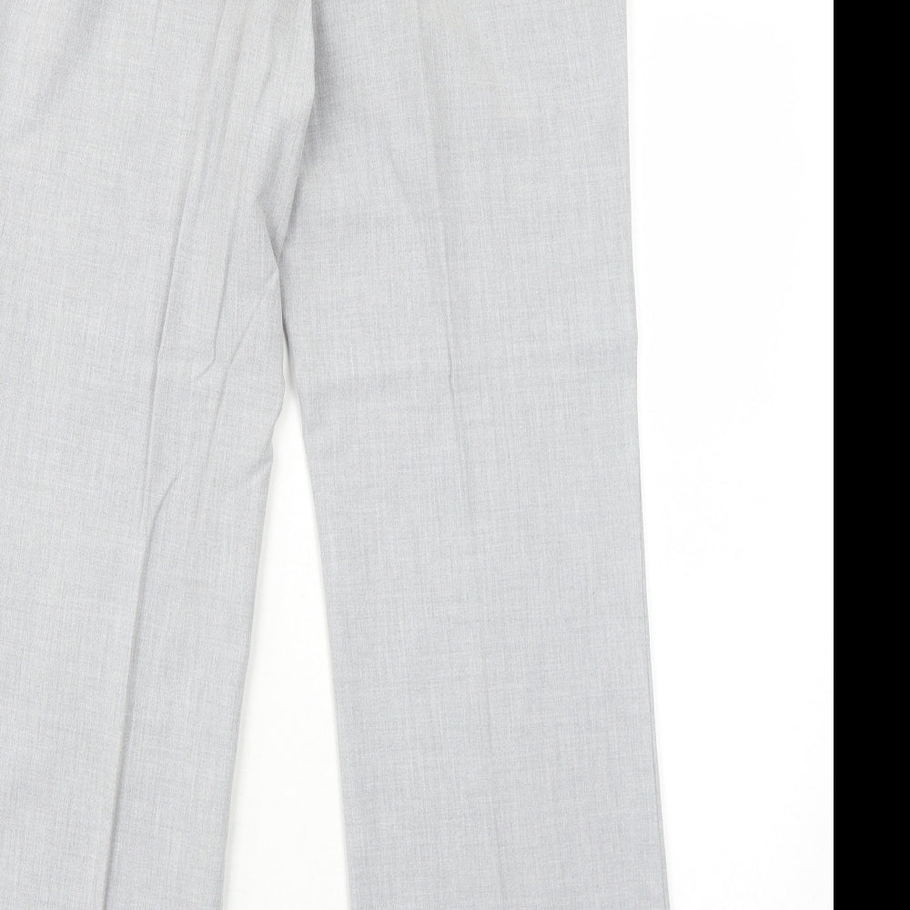 Womens UK Size 12 Essentials Regular Fit  Grey Trousers