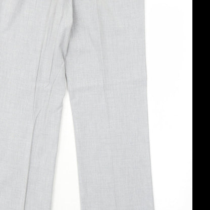Womens UK Size 12 Essentials Regular Fit  Grey Trousers