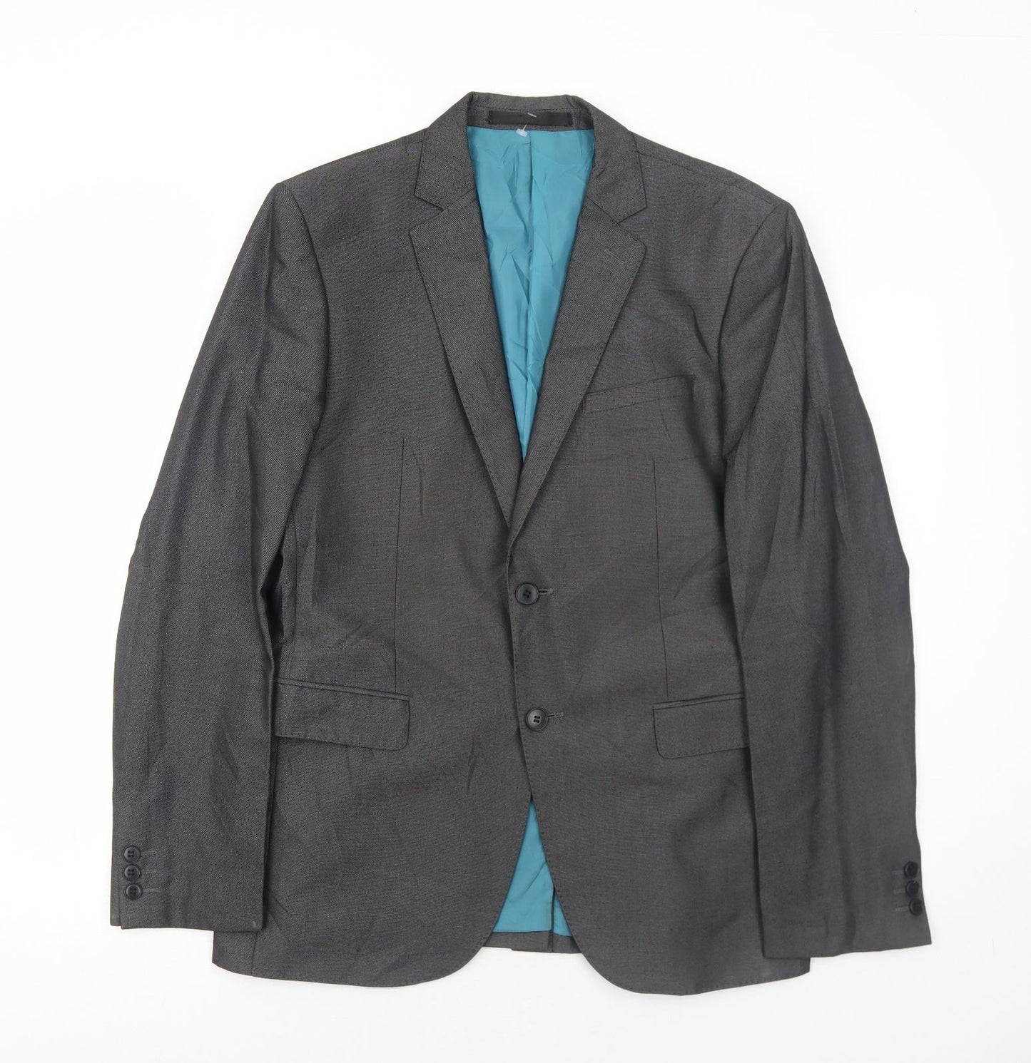 Mens UK Size 40 Marks and Spencer Regular Grey Suit Jacket