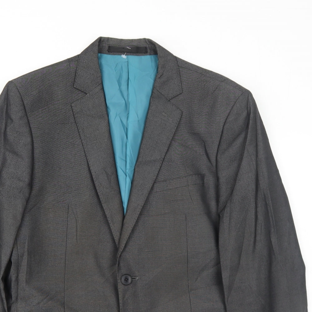 Mens UK Size 40 Marks and Spencer Regular Grey Suit Jacket