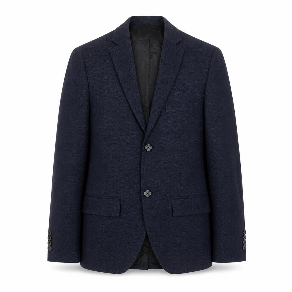 Mens UK Size 34 Topman Regular Blue Suit Jacket