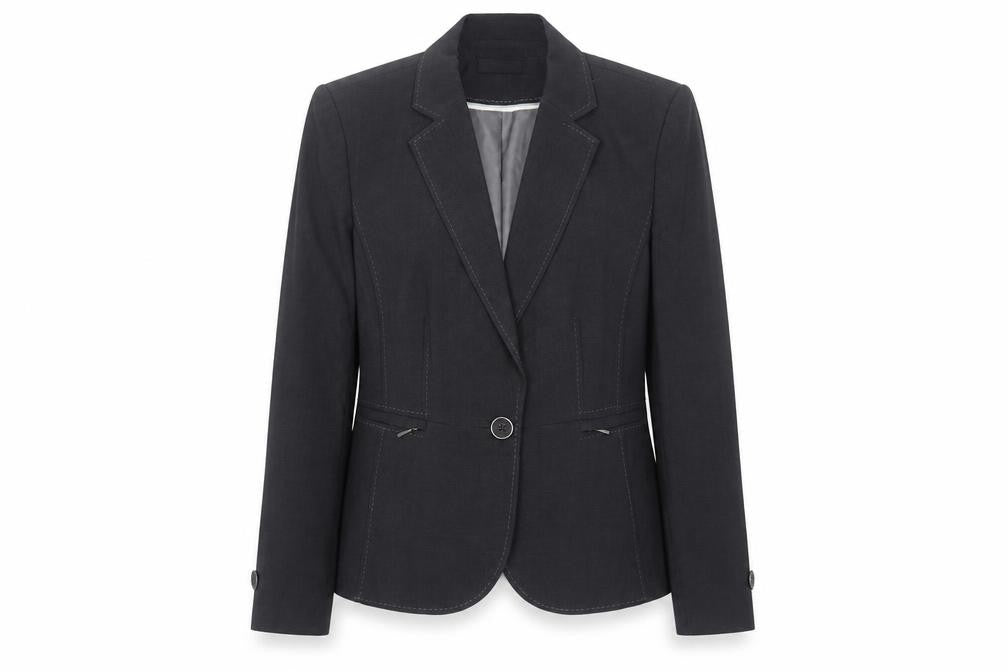 Womens UK Size 14 Marks and Spencer Regular Grey Blazer