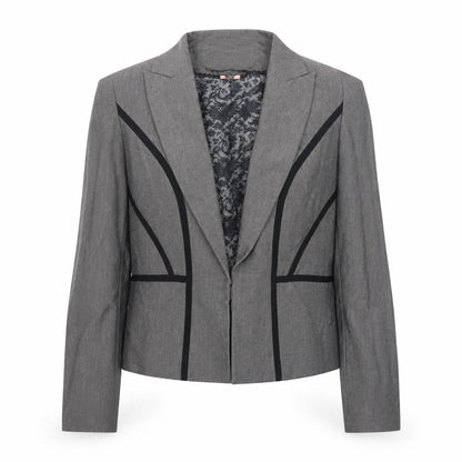Womens UK Size 12 Marks and Spencer Regular Grey Blazer
