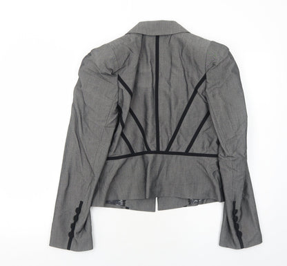 Womens UK Size 12 Marks and Spencer Regular Grey Blazer
