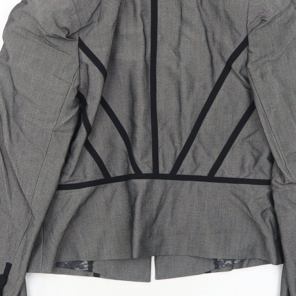 Womens UK Size 12 Marks and Spencer Regular Grey Blazer